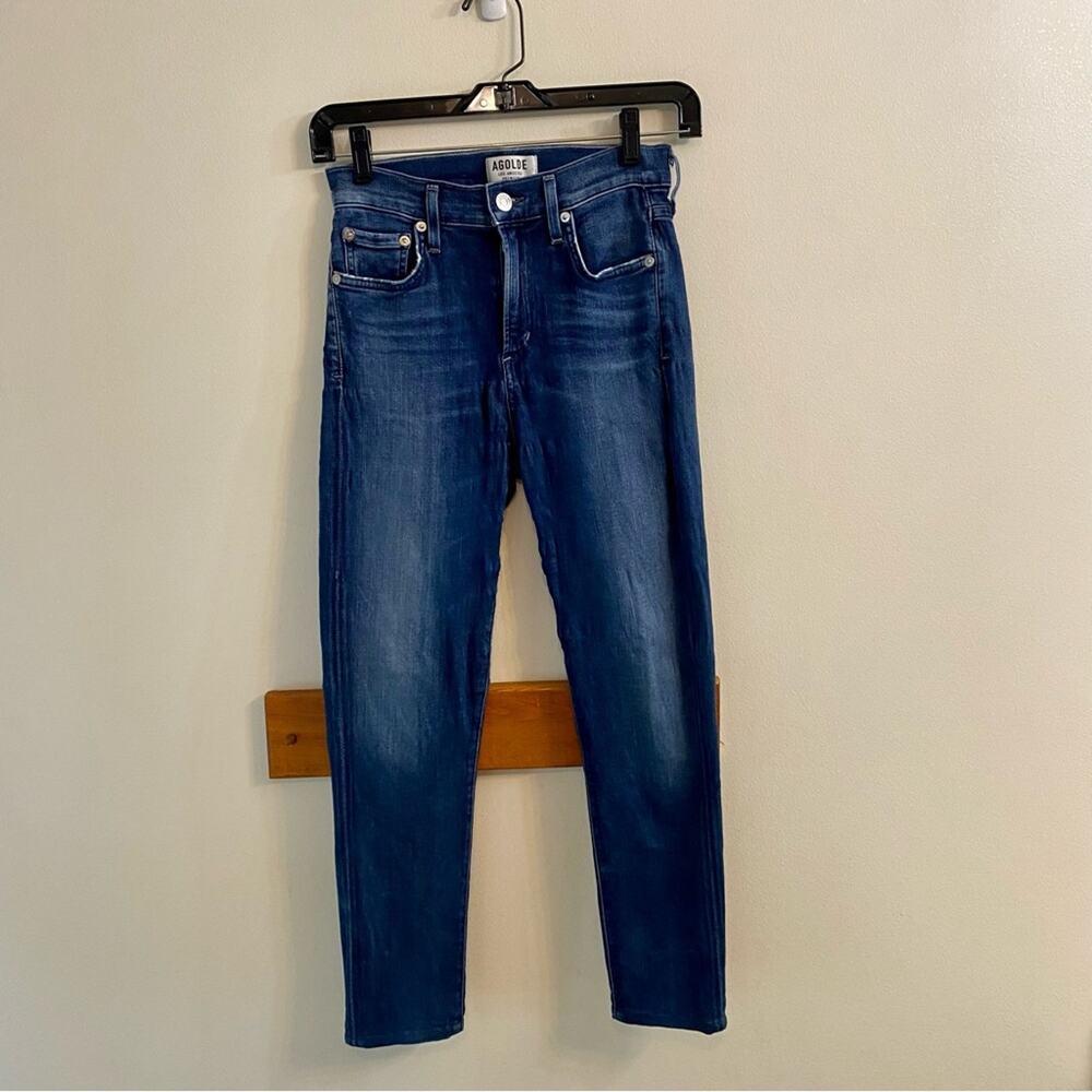 Agolde Sophie Crop Women’s Size 24 High Rise Skinny Jeans - Picture 4 of 16